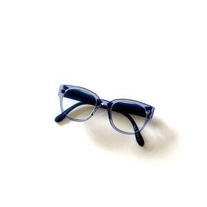 Ray Ban Chad 8204 Transparent Blue Oversized Wayfarer Style Glasses